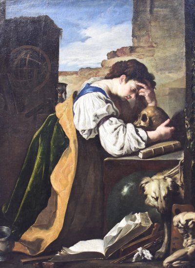 Melancholy - Domenico Fetti - 1620 by Domenicco Fetti